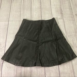 The Limited Faux Leather Skirt